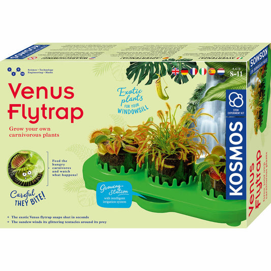 KOSMOS Fleischfressende Pflanzen / Venus Flytrap, Experimentierkasten, Kinder, Mehrsprachig, 616977