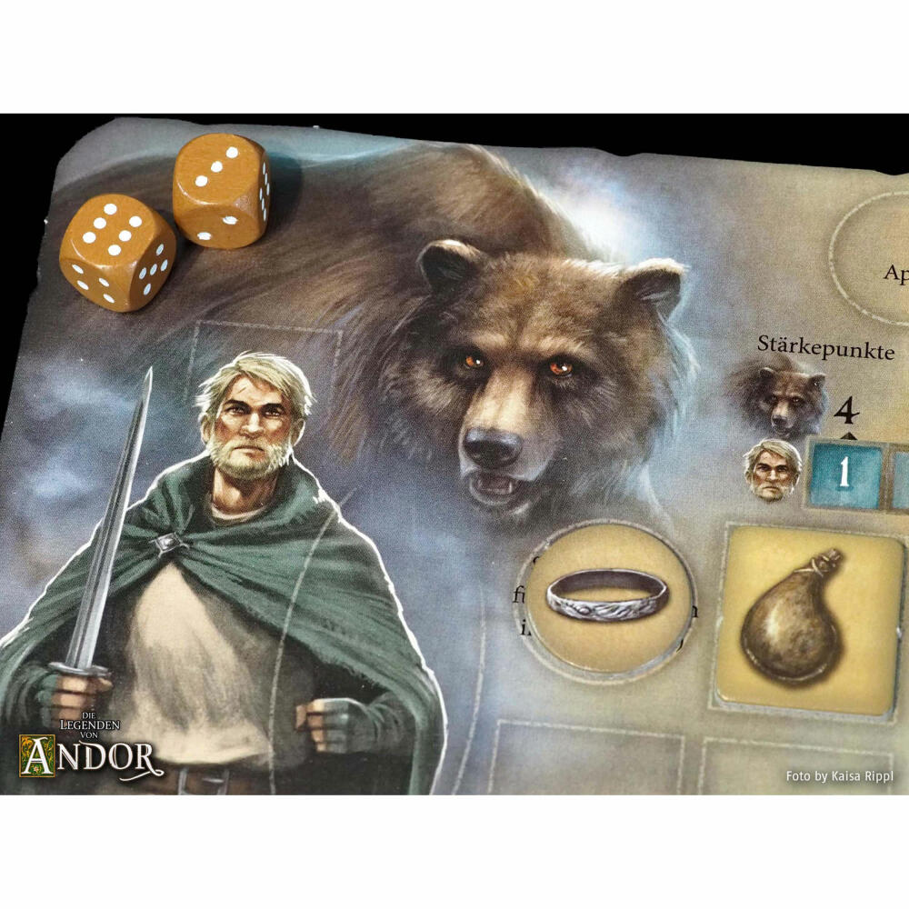 KOSMOS The Legends of Andor - Dark Heroes, Supplement to the Basic Game and for Part III, Adventure and Strategy, Game, Ages 10 and Up, 692841