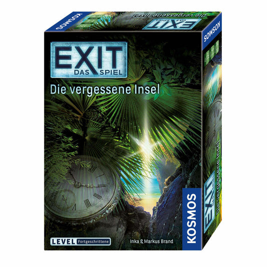 KOSMOS Exit - The Game - The Forgotten Island, Escape Game, Game, Level Advanced, from 12 years, 692858