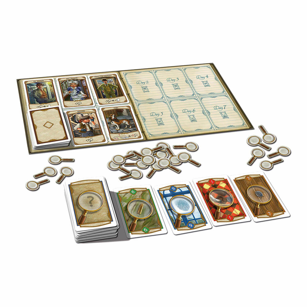 KOSMOS Holmes, detective game, strategy game, game for two, ages 10 and up, 692766