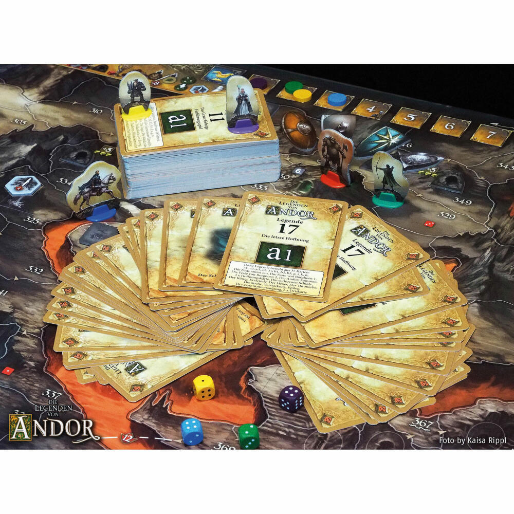 KOSMOS The Legends of Andor - Part III The Last Hope, Adventure Game, Strategy Game, Game, Ages 10 and Up, 692803