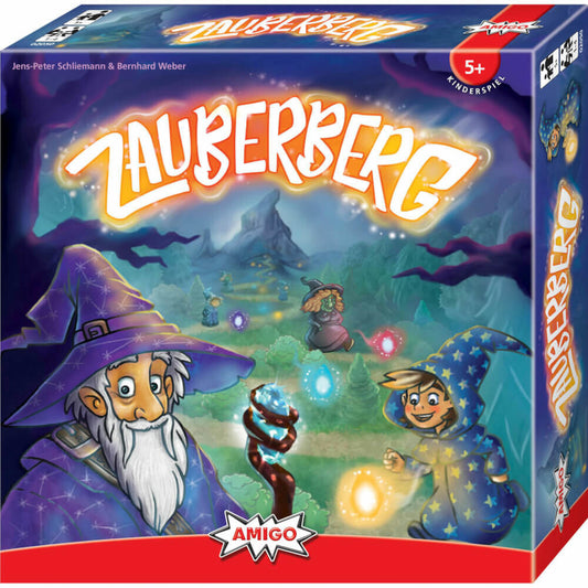 Amigo Zauberberg, board game, children's game, cooperative game, children, family game, 2050