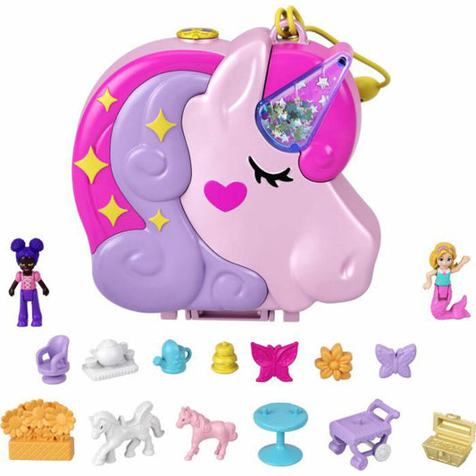 Mattel HCG20 Polly Pocket O/S Unicorn Tea Party