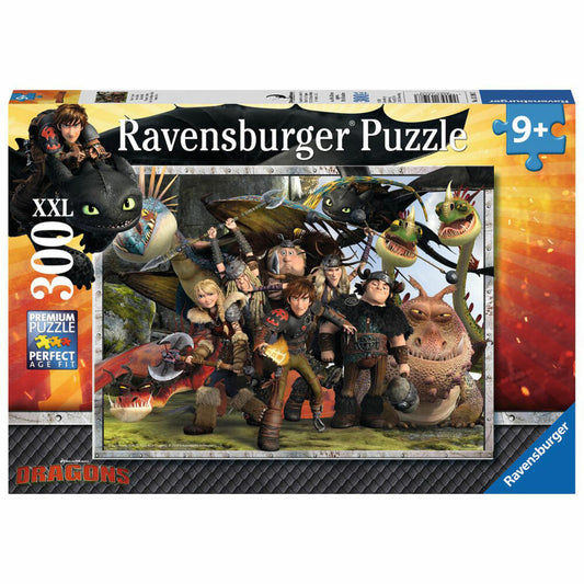 Ravensburger Puzzle Dragons: Loyal Friends, Children's Puzzle, Laying Game, Children's Game, Puzzle Game, 300 Pieces XXL, 13198 3