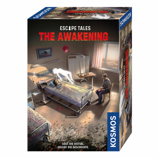 KOSMOS Escape Tales The Awakening Rätselspiel, Escape Room Spiel, Rätsel, Gesellschaftsspiel, ab 16 Jahren, 693008