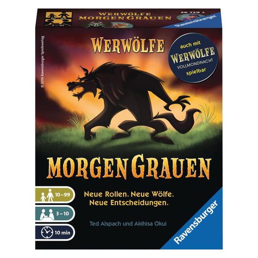 Ravensburger The Fleet Little Werewolves Morning Horror, Bluff Game, Adult Game, Card Game, Card Game, Board Game, 26729 3