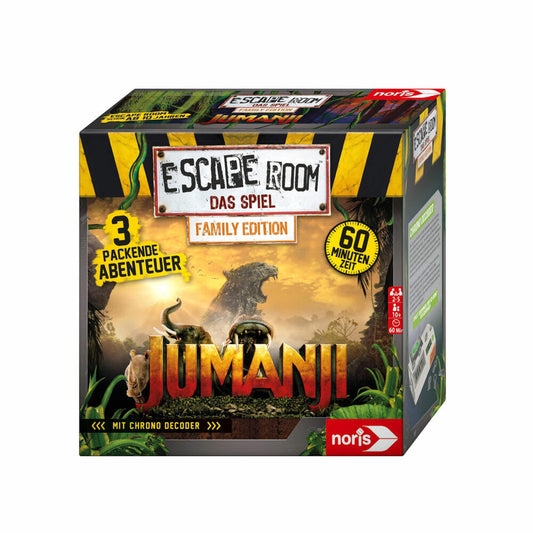 Noris Escape Room Jumanji Family Edition, family game, puzzle game, board game, exit game, 606101837