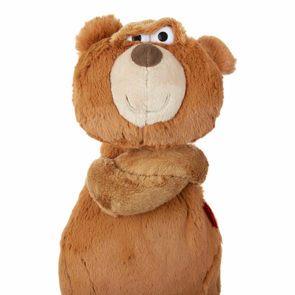 sigikid Sweety Kuscheltier Bär, Plüschtier, Stofftier, Kuschelbär, Braun, 31 cm, 42456