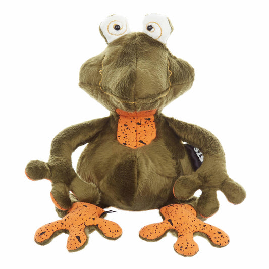 sigikid BeastsTown Frosch Frog Doc, Kuscheltier, Plüschtier, Stofftier, Schmusetier, Kuschel Tier, 32 cm, 39341