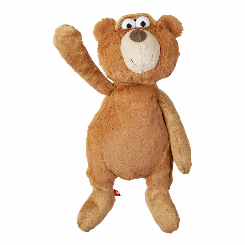 sigikid Sweety Kuscheltier Bär, Plüschtier, Stofftier, Kuschelbär, Braun, 31 cm, 42456