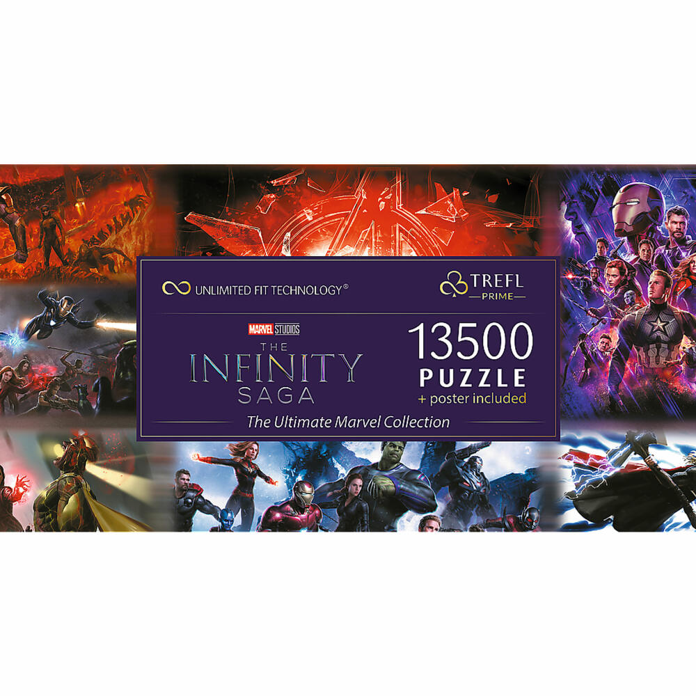 Trefl Puzzle UFT The Ultimate Marvel Collection, 13500 pieces, 198.5 x 137.6 cm, 81024