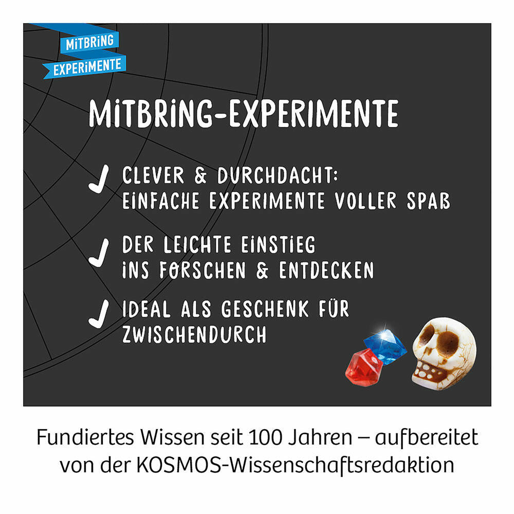 KOSMOS Piraten-Schatz, Ausgrabungs-Set, Experimentierkasten, Experimentier Kasten, ab 7 Jahren, 657888