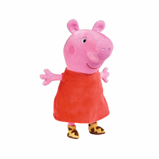 Simba Peppa Pig Plush Peppa with Sound, Wutz, Plush Toy, Cuddly Toy, Stuffed Toy, Toy, Children, 22 cm, 109261009