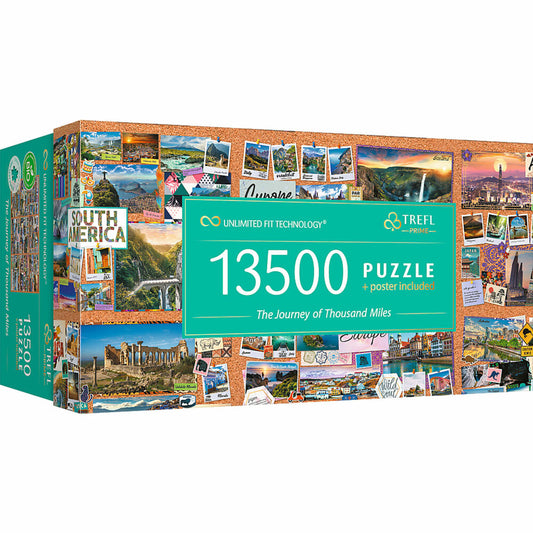 Trefl Puzzle UFT Journey of a Thousand Miles, 13500 pieces, 198.5 x 137.6 cm, 81025
