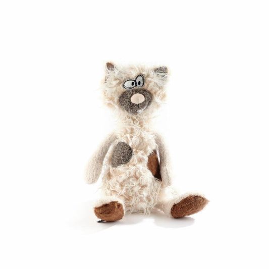sigikid Beasts Katze Kiez Miez, Kuscheltier, Plüschtier, Schmusetier, Kuschel Tier, Plüsch, Microfaser-Plüsch, H 35 cm, 38243