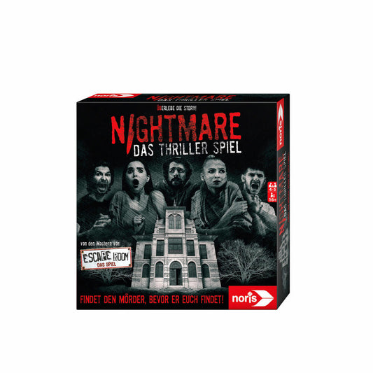 Noris Nightmare The Thriller Game, Adventure Game, Board Game, Real-time Game, with App, Ages 16+, 606101896