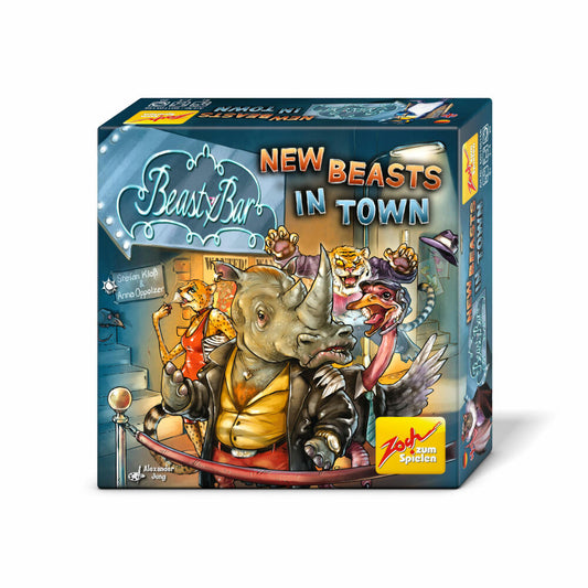 Zoch Beasty Bar New Beasts in Town, card game, strategy game, tactics, board game, family game, card game, 601105156