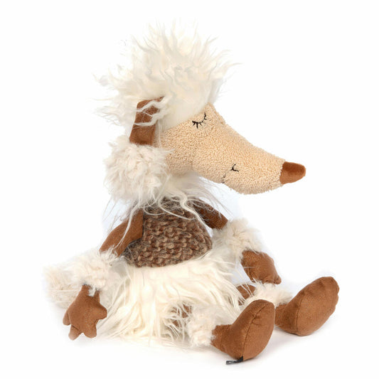 sigikid BeastsTown Pudeldame Day Dreamer, Hund, Kuscheltier, Plüschtier, Stofftier, Schmusetier, Kuschel Tier, 38 cm, 39342