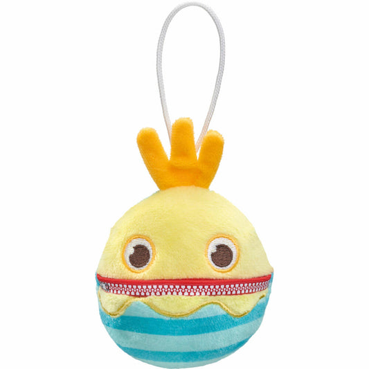 Schmidt Spiele Sorgenfresser Chikka, Happy Eggs, Plüschball, Plüsch Ei, Stofftier, Stoffball, 7.5 cm, 42649