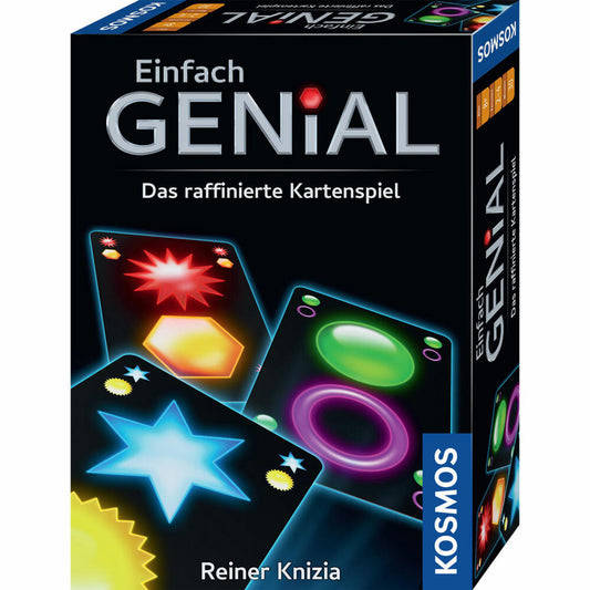 KOSMOS Einfach Genial - Das Kartenspiel, Karten Spiel, Kinderspiel, Familienspiel, ab 8 Jahren, 682231