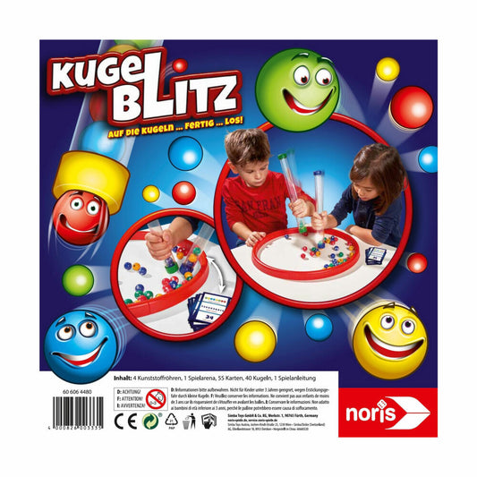 Noris Kugelblitz, Actionspiel, Brettspiel, Rechenspiel, Konzentrationsspiel, Kinderspiel, ab 4 Jahren, 606064480