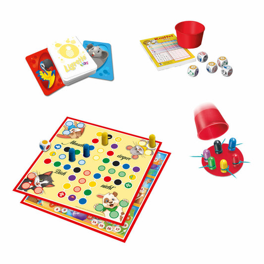 Schmidt Spiele Spielesammlung Kinderspiele Klassiker, Kinderspiel, Kinder Spiele, Sammlung, Ab 3 Jahre, 49189