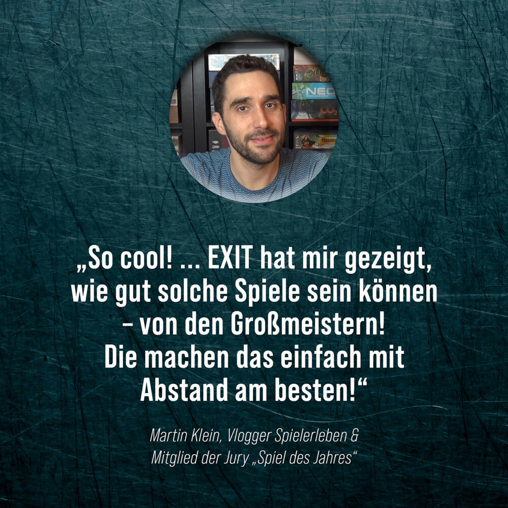 KOSMOS EXIT Spiel - Der Herr der Ringe Schatten über Mittelerde, Escape-Spiel, Level Einsteiger, ab 10 Jahren, 682248