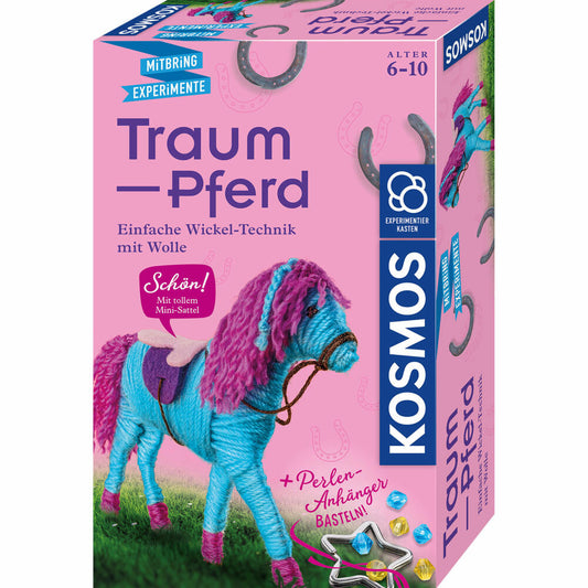 KOSMOS Bring-along Experiments Dream Horse, Creative Set, Crafts, Craft Set, Experiments, 658205