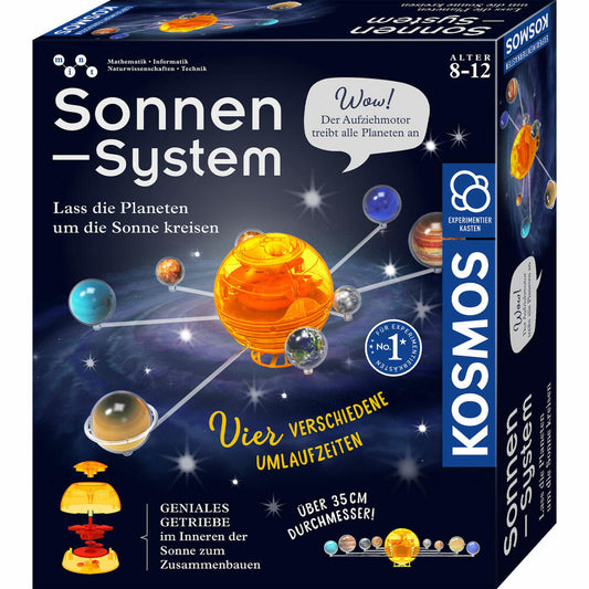 KOSMOS Experimentierkasten Sonnensystem, Planten, Experimente, Baukasten, ab 8 Jahren, 671532