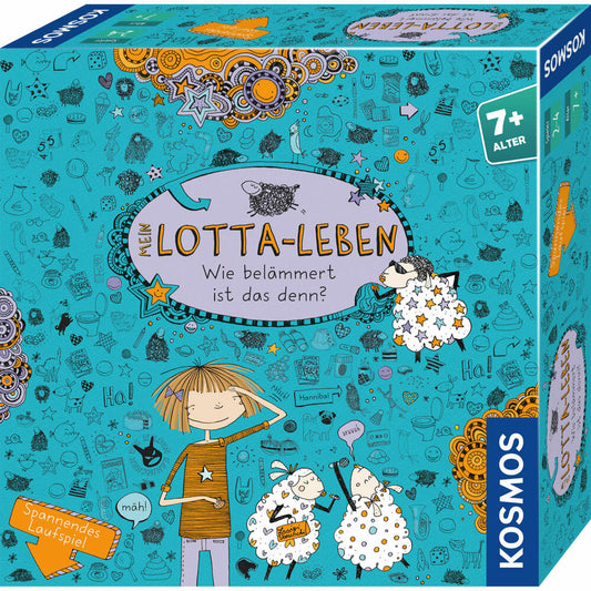 KOSMOS Mein Lotta-Leben Wie belämmert ist das denn ?, Brettspiel, Spielen, Detektiv, ab 7 Jahren, 681029
