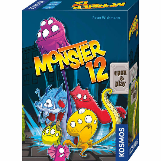 KOSMOS Monster 12, dice game, dice game, family game, board game, from 7 years, 680688