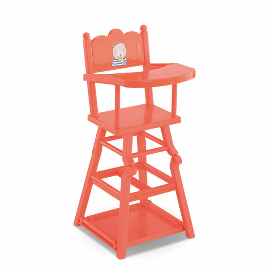 Corolle MGP 2in1 Hochstuhl, Stuhl, Puppenstuhl, Spieltisch, Puppen Zubehör, für alle 36 - 42 cm Babypuppen, 9000141040