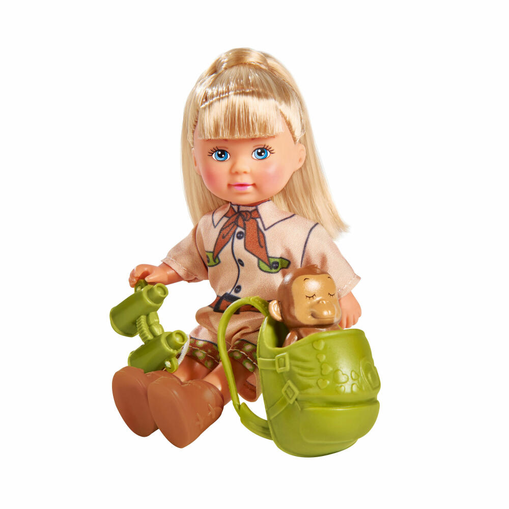 Simba Evi Love Monkeys, doll, fashion doll, dress-up doll, monkeys, expedition, from 3 years, 12 cm, 105733481