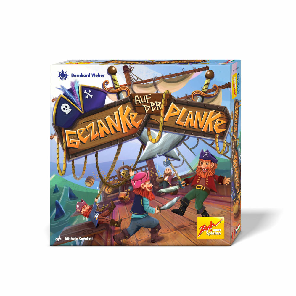 Zoch Quarrelling on the Plank, Children's Game, Family Game, Board Game, 3D Game, Children's Game, 601105159