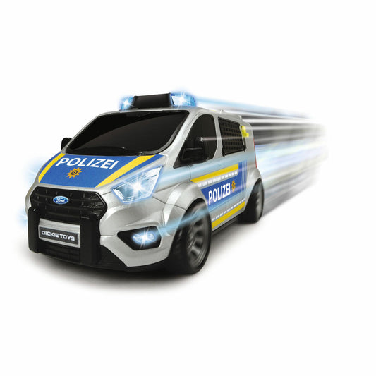 Dickie Toys Ford Transit Police, Polizeiauto, Polizei Auto, Spielzeugauto, Spielzeug, 203715013