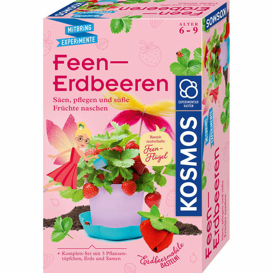 KOSMOS Feen-Erdbeeren, Garten, Gärtnerei, Pflanzen, Beeren, Entdecken, ab 6 Jahren, 657819