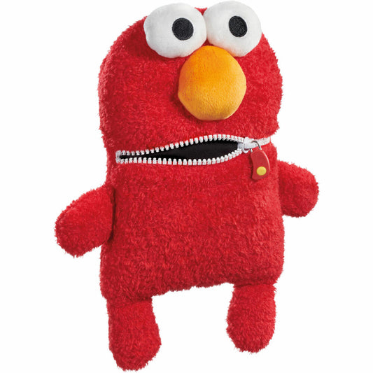 Schmidt Spiele Sorgenfresser Sesamstraße Elmo, Plüschtier, Kuscheltier, Sorgen Fresser, 27 cm, 42549