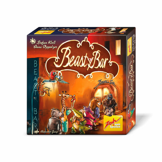 Zoch Beasty Bar, card game, strategy game, tactics, board game, family game, card game, 601105155