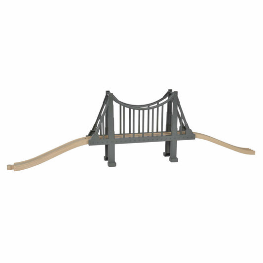 Eichhorn Railway, Suspension Bridge, Wooden Railway, Accessories, Toys, Rails, Motor Skills, Coordination, 3-piece, 100001510