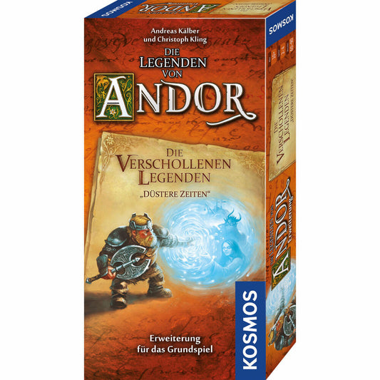 KOSMOS Die Legenden von Andor Die verschollenen Legenden Düstere Zeiten, Erweiterung, Ergänzung, Spiel, ab 10 Jahren, 680480