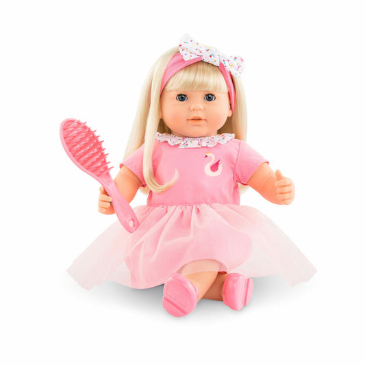 Corolle MGP Adele Blond, Weichkörperpuppe mit langem Haar, Babypuppe, Puppe, Vanilleduft, 36 cm, 9000130210