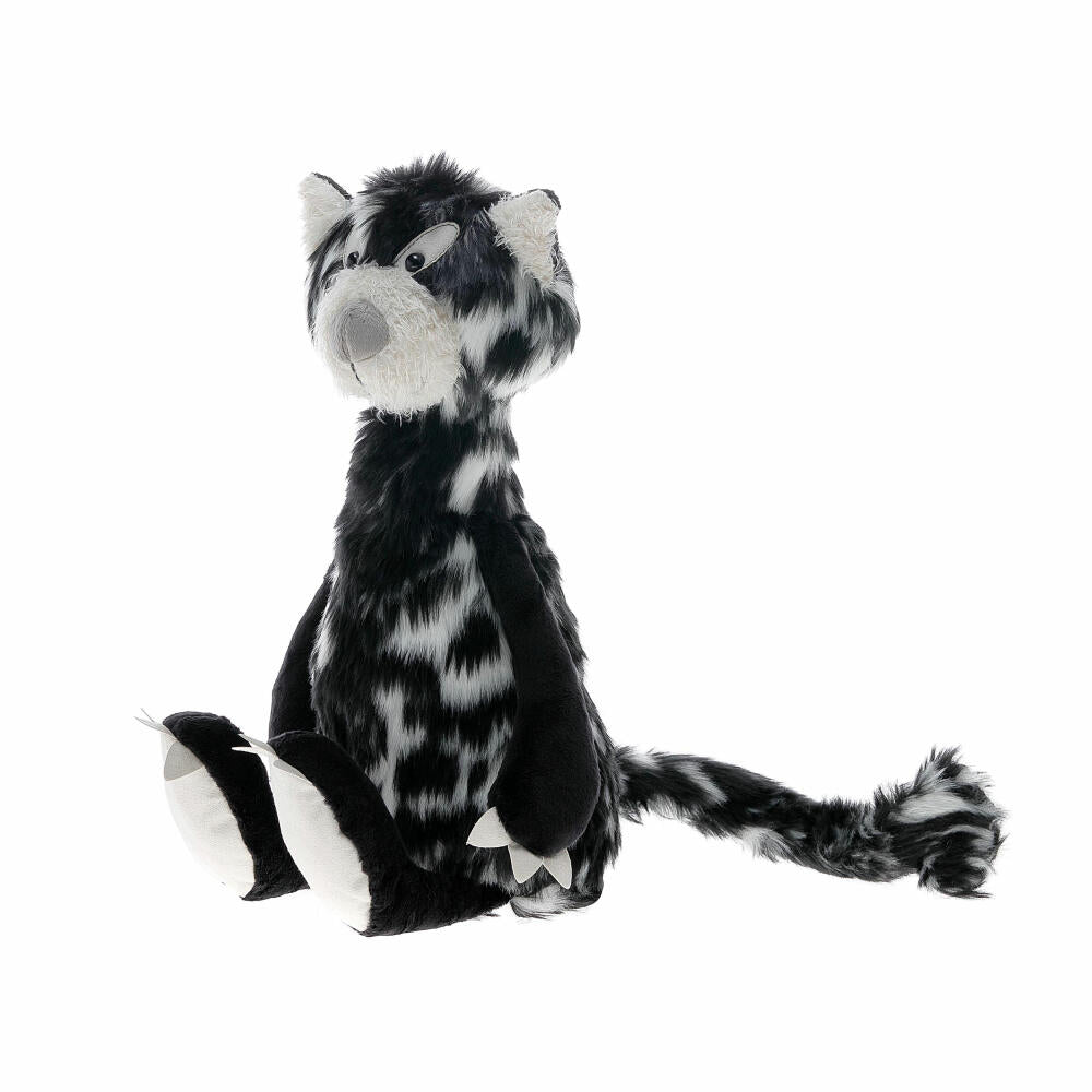 sigikid Beasts Katze Cat Macchiato, Kuscheltier, Plüschtier, Schmusetier, Kuschel Tier, Plüsch, Microfaser-Plüsch, H 34 cm, 38057