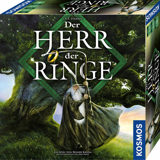 KOSMOS Der Herr der Ringe, Erwachsenenspiel, Brettspiel, Gesellschaftsspiel, Brett Spiel, ab 12 Jahren, 680473