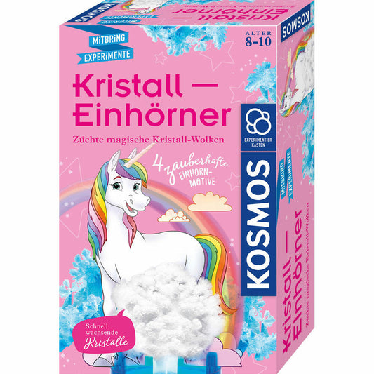 KOSMOS Kristall-Einhörner, Experimentierkasten, Experimentier Kasten, Kristallzucht, ab 8 Jahren, 657864