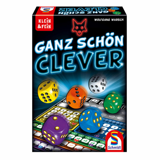 Schmidt Spiele Ganz Schön Clever, board game, family game, parlor game, game, 1 to 4 players, 49340
