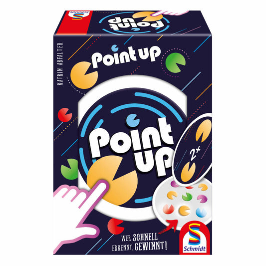 Schmidt Spiele board game Point Up, game of skill, family game, for 2-6 players, 49374