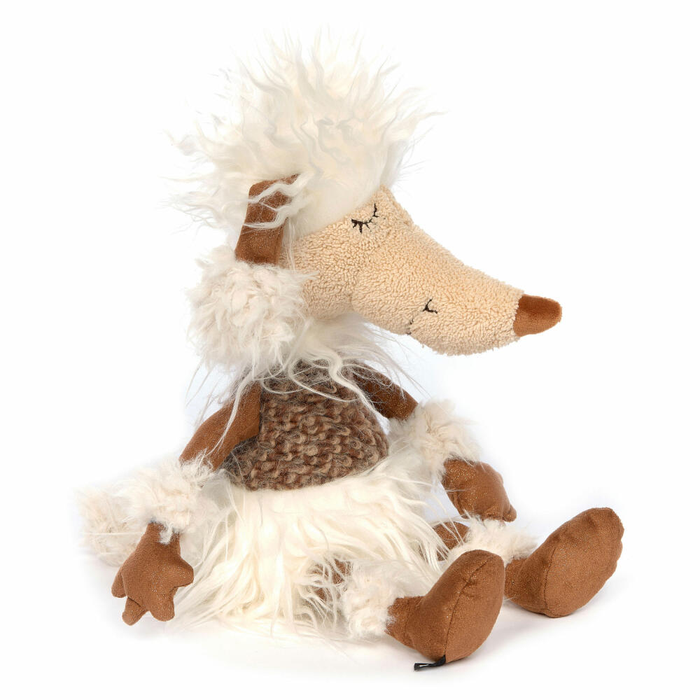 sigikid BeastsTown Pudeldame Day Dreamer, Hund, Kuscheltier, Plüschtier, Stofftier, Schmusetier, Kuschel Tier, 38 cm, 39342
