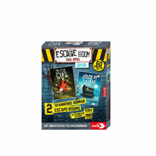 Noris Escape Room Duo Horror, board game, adventure game, puzzle game, ages 16 and up, 606101894