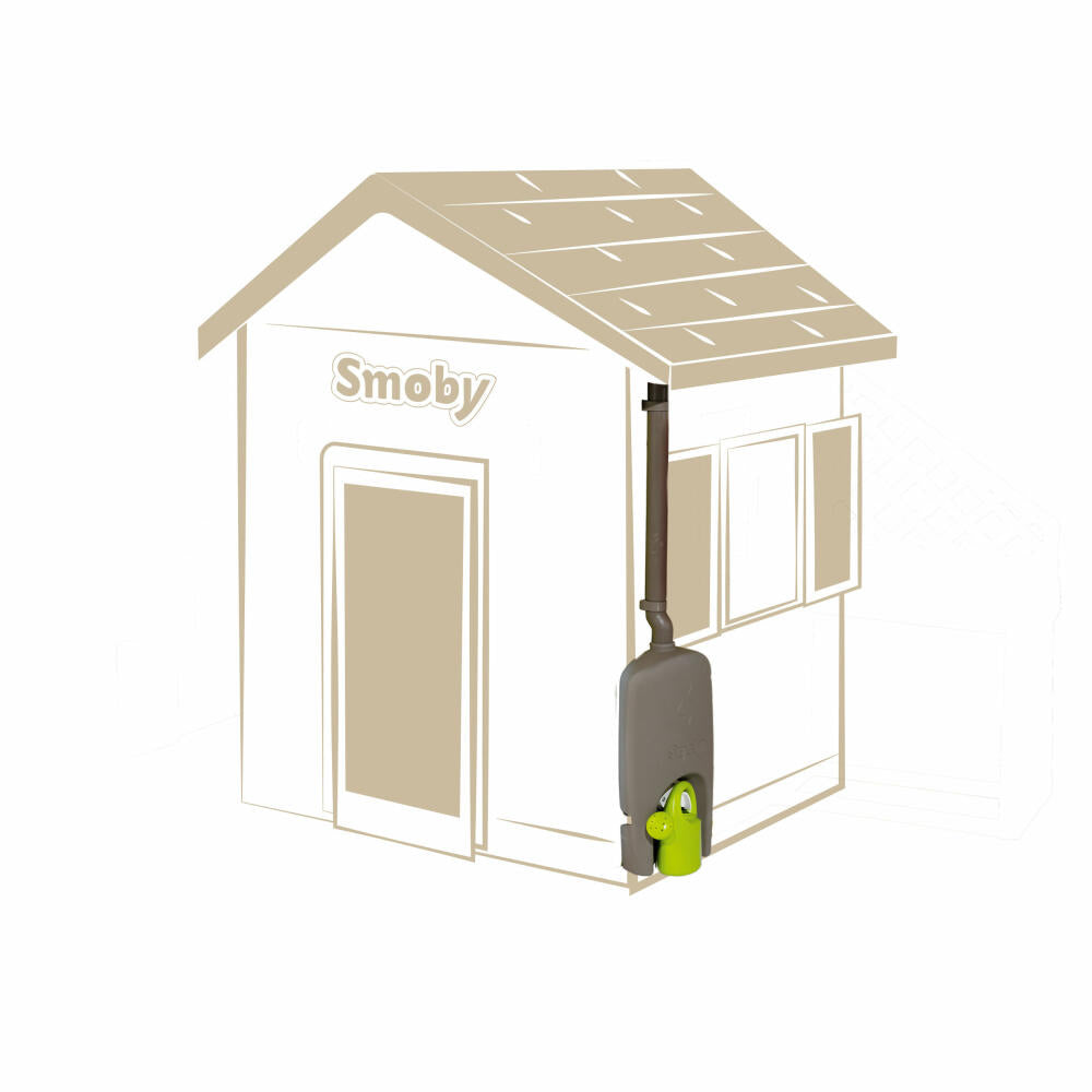 Smoby rain barrel and watering can, playhouse, accessories, play equipment, extension, play house, children's toy, 7600810909