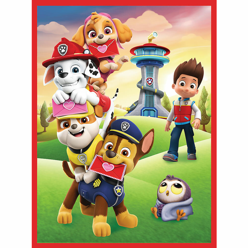Trefl 2 in 1 Puzzles + Memo - PAW Patrol, 30 + 48 + 24 Teile, 27.5 x 20.5 cm, 93337